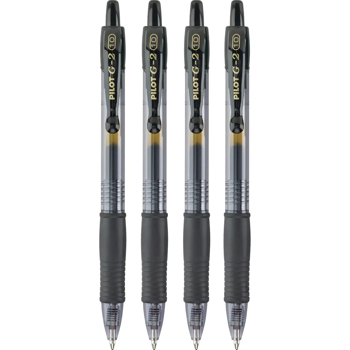 PILOT G2 Premium Refillable Gel Pens 4 Pack | Bold Point, Black Ink, 1.0mm - view 3
