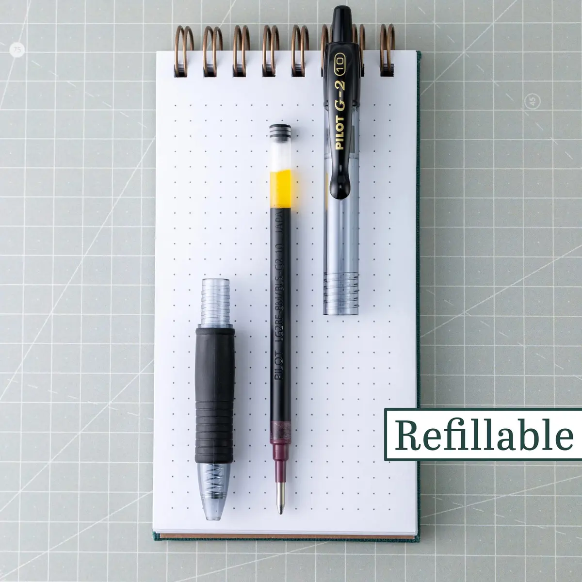PILOT G2 Premium Refillable Gel Pens 4 Pack | Bold Point, Black Ink, 1.0mm - view 4
