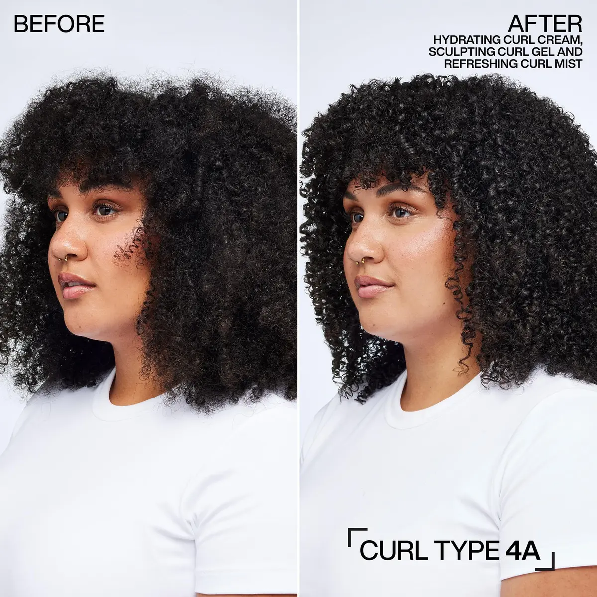 Redken Hydrating Curl Cream for Curly & Coily Hair, 400ml (13.6 Fl Oz) | 72-Hour Definition & Frizz Control - view 3