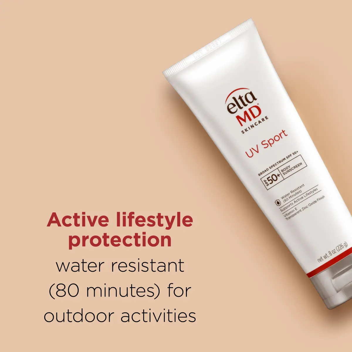 EltaMD UV Sport Sunscreen Lotion SPF 50 Body Sunscreen 473ml (16 Fl Oz) | Water and Sweat Resistant - view 2