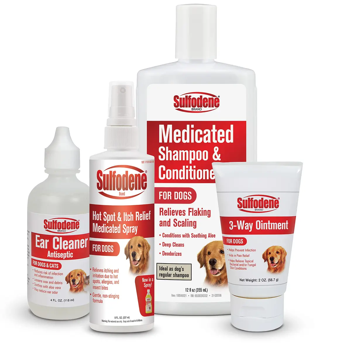 Sulfodene Hot Spot & Itch Relief Medicated Spray for Dog 8oz (Pack of 2) | Moisturizing & Soothing Relief - view 6