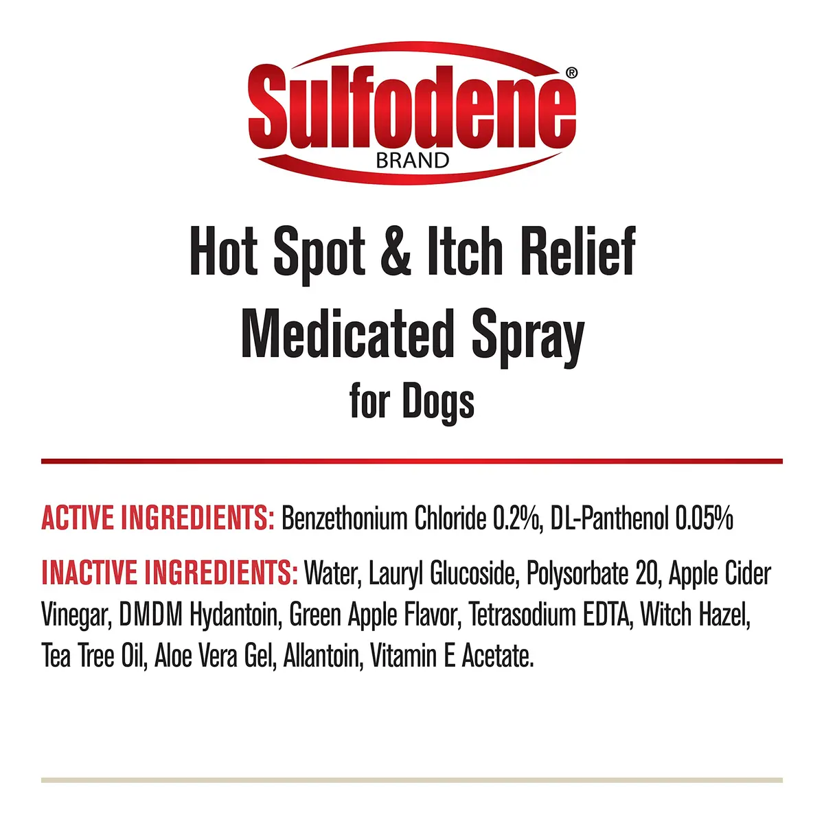 Sulfodene Hot Spot & Itch Relief Medicated Spray for Dog 8oz (Pack of 2) | Moisturizing & Soothing Relief - view 7