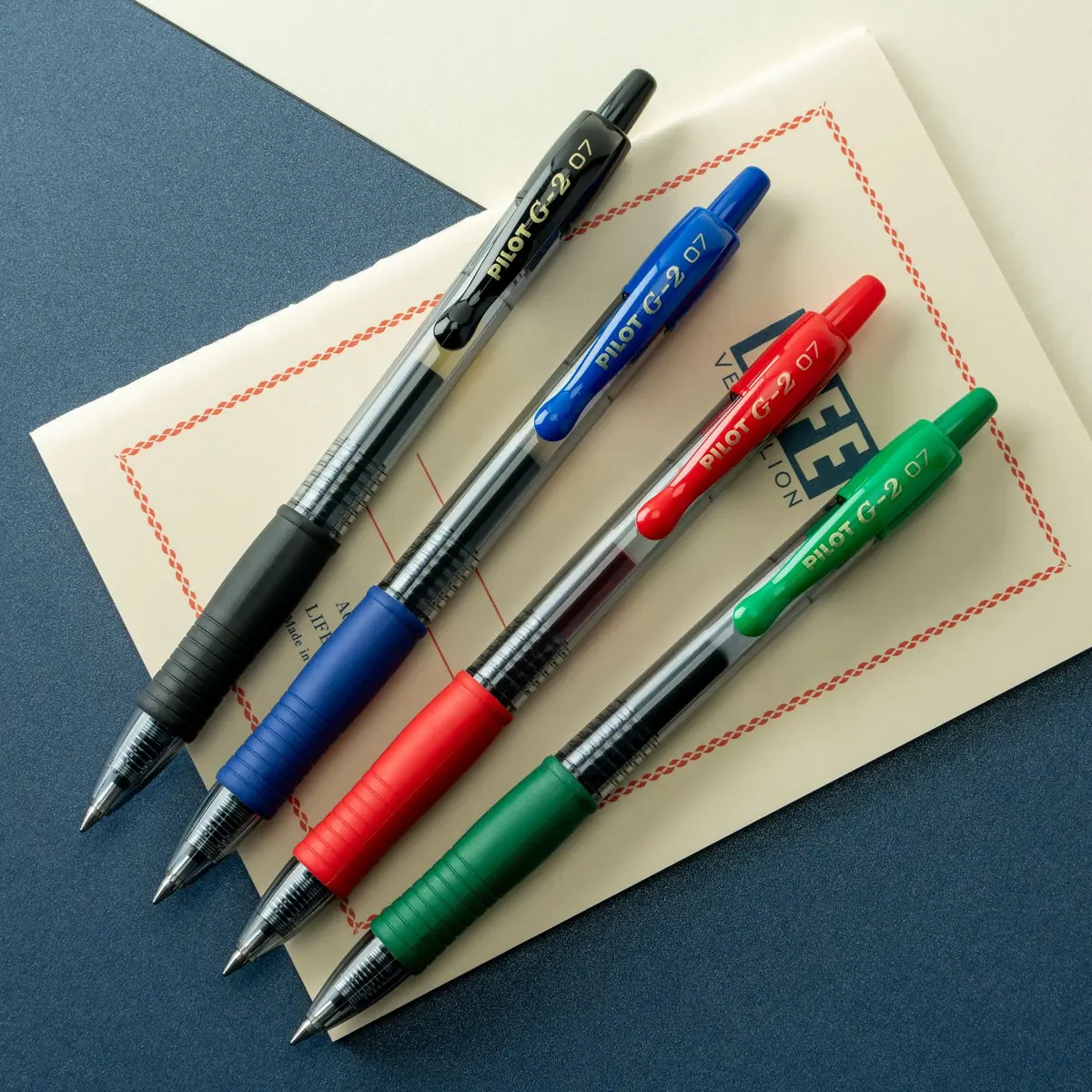 PILOT G2 Premium Gel Pens, Fine Point 0.7mm Assorted Colors 8-Count (Pack of 2) | Smooth Writing Gel Ink Rollerball Pens - view 5