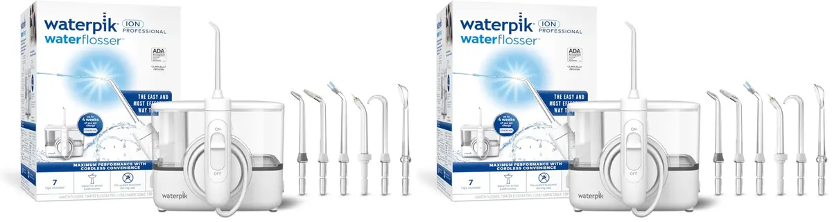 Waterpik ION Professional Water Flosser 20oz (591ml) | ADA Accepted Oral Irrigator for Teeth & Gums - main product image