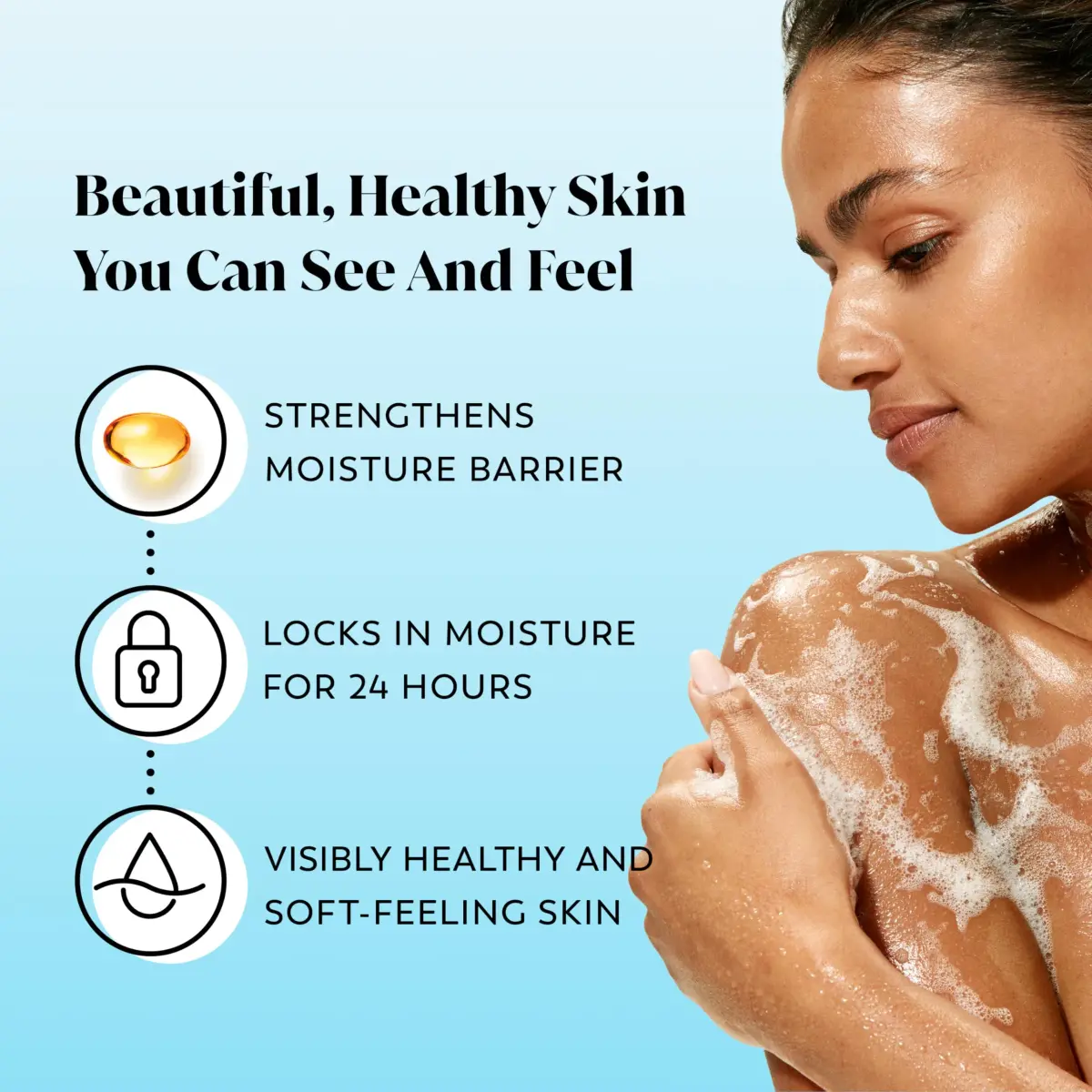 Olay Ultra Moisture Body Wash for Extra Dry Skin 676ml (22 Fl Oz) Pack of 2 | Hydrating & Refreshing with Vitamin B3 Complex - view 2