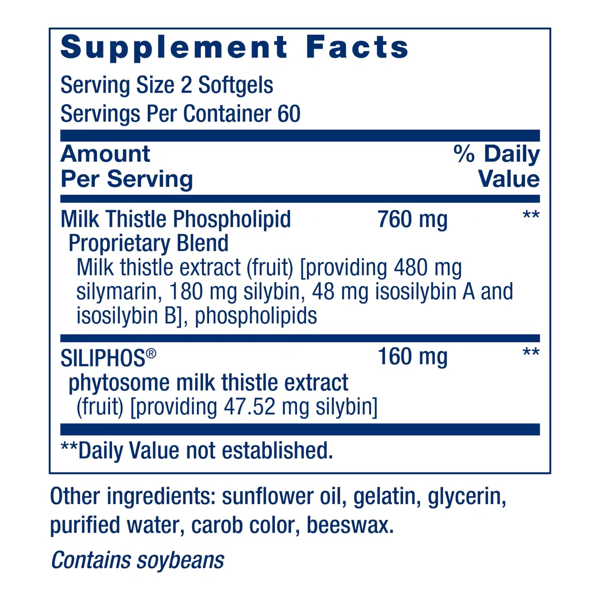 Life Extension Advanced Milk Thistle Softgels 120 Count (Pack of 2) | Liver Health Supplement with Silymarin & Silybin - view 2