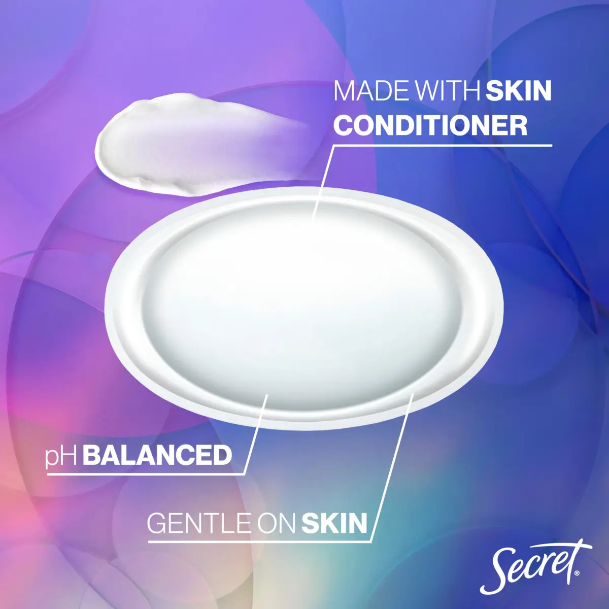 Secret Moonlit Orchid Antiperspirant Deodorant for Women, 2.6 oz (Pack of 2) - view 4