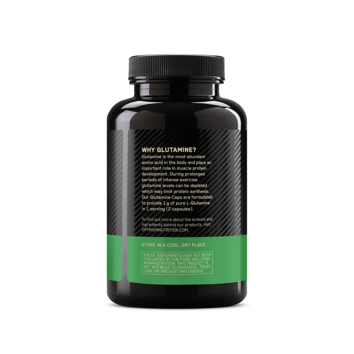 Optimum Nutrition L-Glutamine Muscle Recovery Capsules 1000mg 240 Count (Pack of 2) | High Protein Nutritional Supplement - view 9