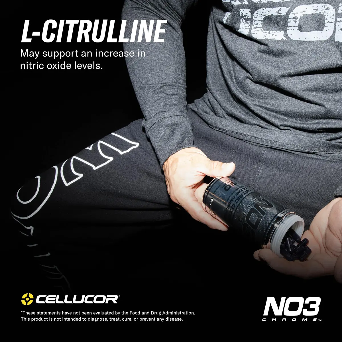 Cellucor NO3 Chrome Nitric Oxide Supplements with Arginine Nitrate & Nitrosigine, 180 Capsules (Pack of 2) | Stimulant-Free Muscle Pump & Blood Flow Support - view 5