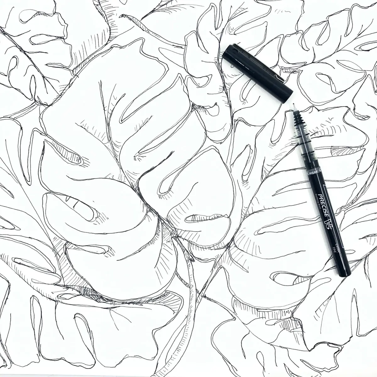 Pilot Precise V5 Liquid Ink Rollerball Pen 0.5 mm Extra Fine Point | Black Ink for Precise Writing - view 6