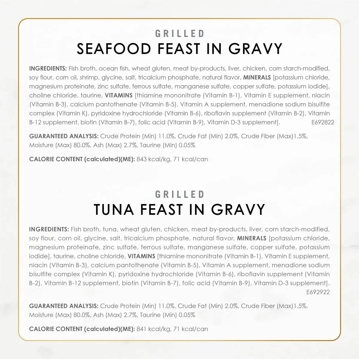 Fancy Feast Grilled Seafood Feast Collection Wet Cat Food 3 oz Cans (Pack of 60) | Complete Nutrition for Adult Cats - view 6