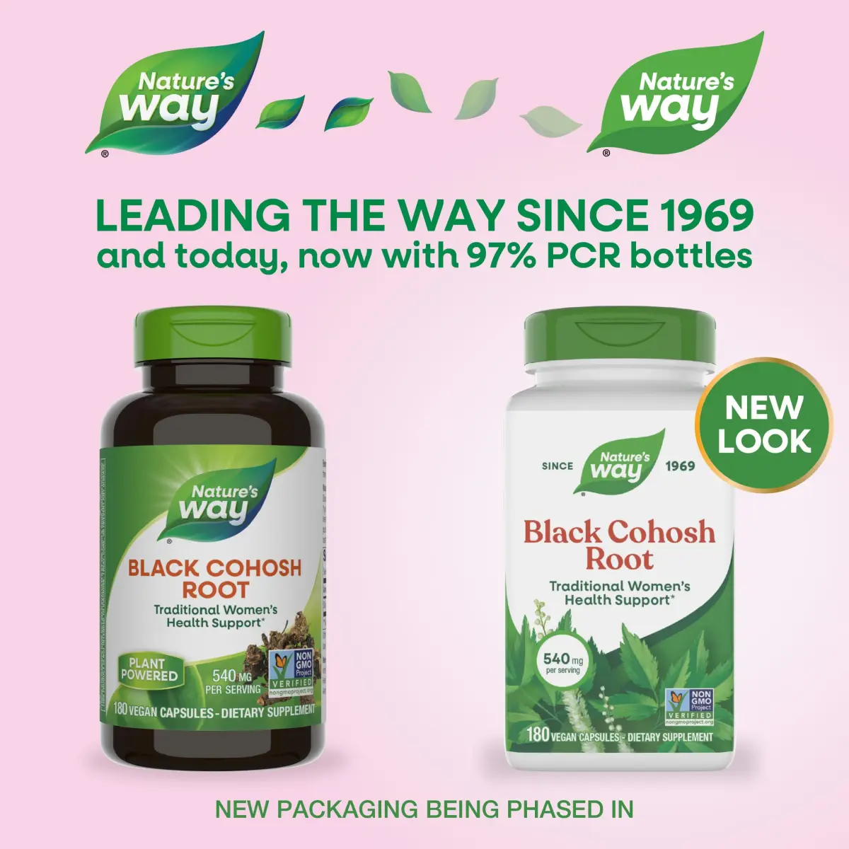Nature's Way Black Cohosh Root Herbal Supplement 360 Capsules (180 Count x 2) | Traditional Women's Health Support - view 2