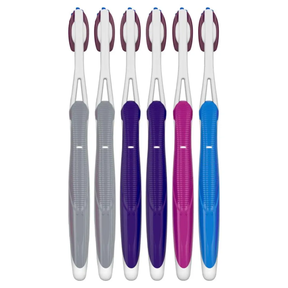 Oral-B 3D White Deep Stain Remover Toothbrushes 6 Count | Removes 90% Surface Stains, Whitens Teeth, Deep Reach, Gentle on Gums - view 9