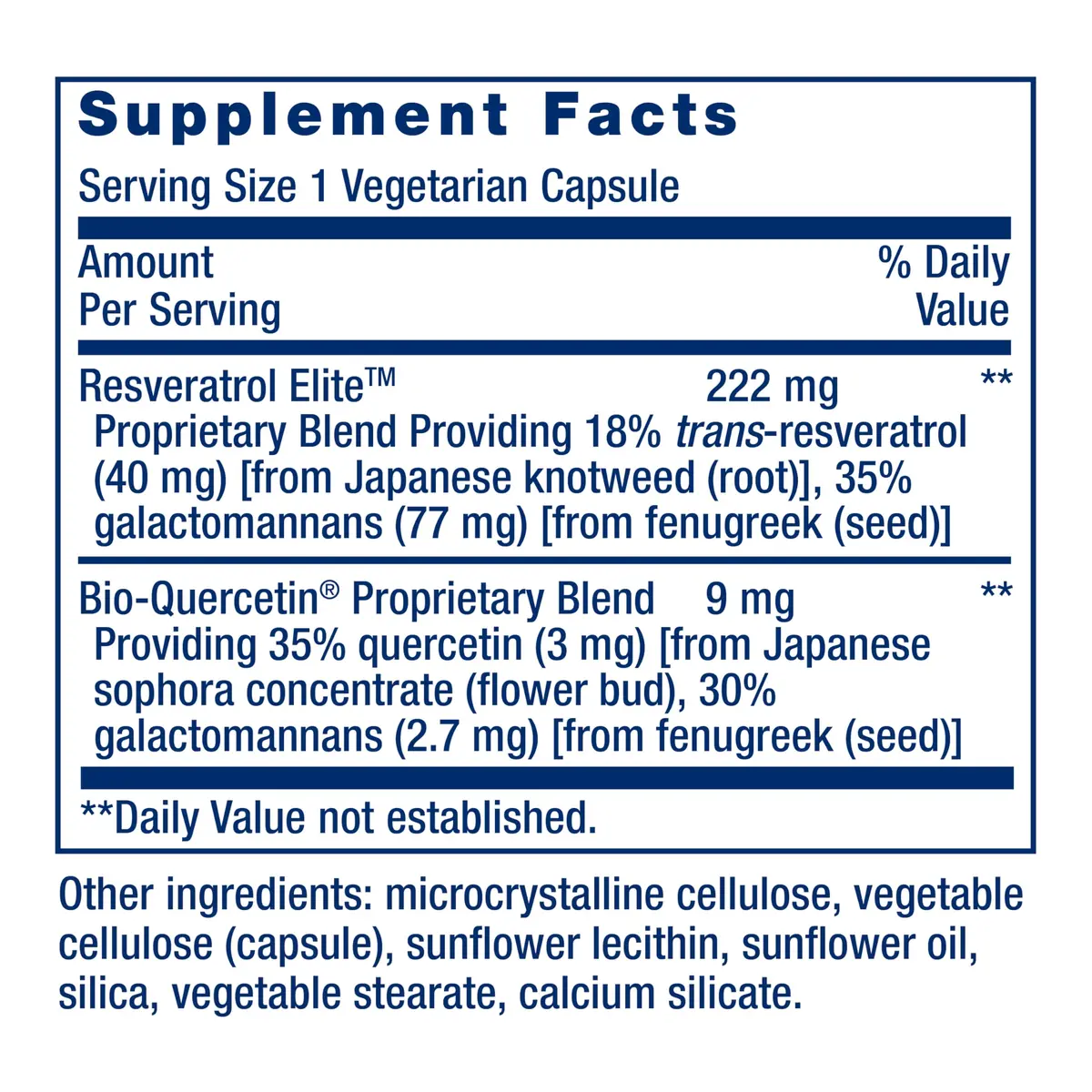 Life Extension Optimized Resveratrol Elite 60 Capsules | Supports Healthy Aging & Heart Health - view 3