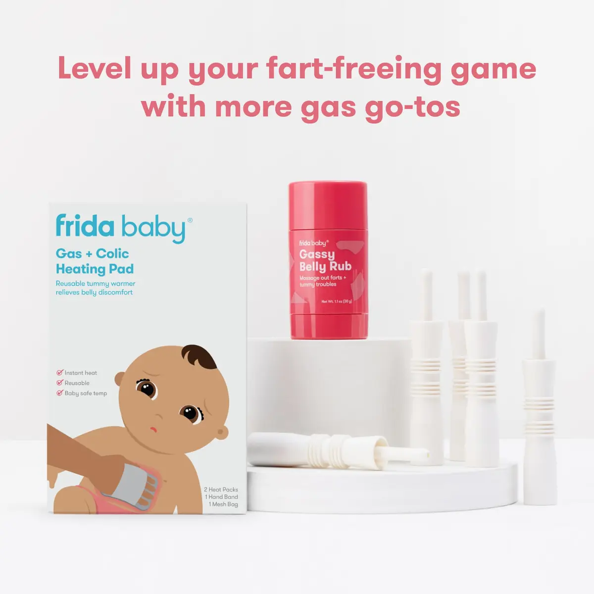 Frida Baby Windi Gas Passer Baby Gas Relief 10ct | Made in USA, Safe & Effective Instant Relief for Babies & Infants - view 7