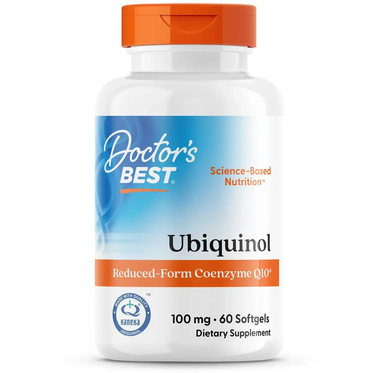 Doctor's BEST Kaneka Ubiquinol 100 mg Supplement 120 Count (Pack of 2) | Heart Health & Antioxidant Support - main product image