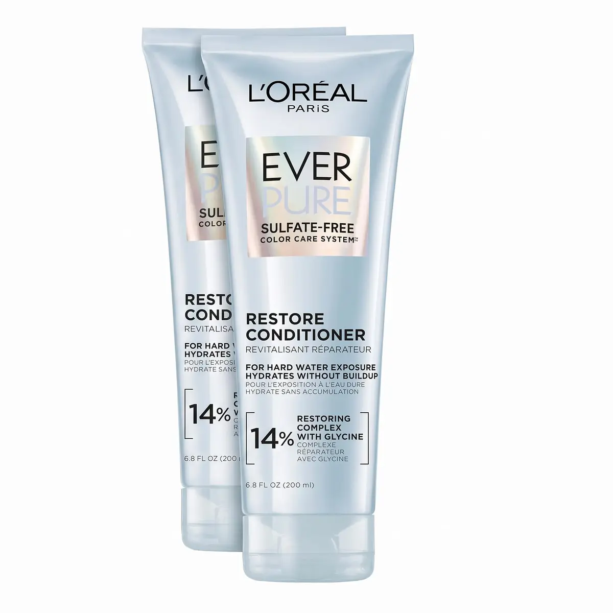 L'Oreal Paris Restore Sulfate Free Conditioner 6.8 Fl Oz | Moisturizing & Color Care - main product image