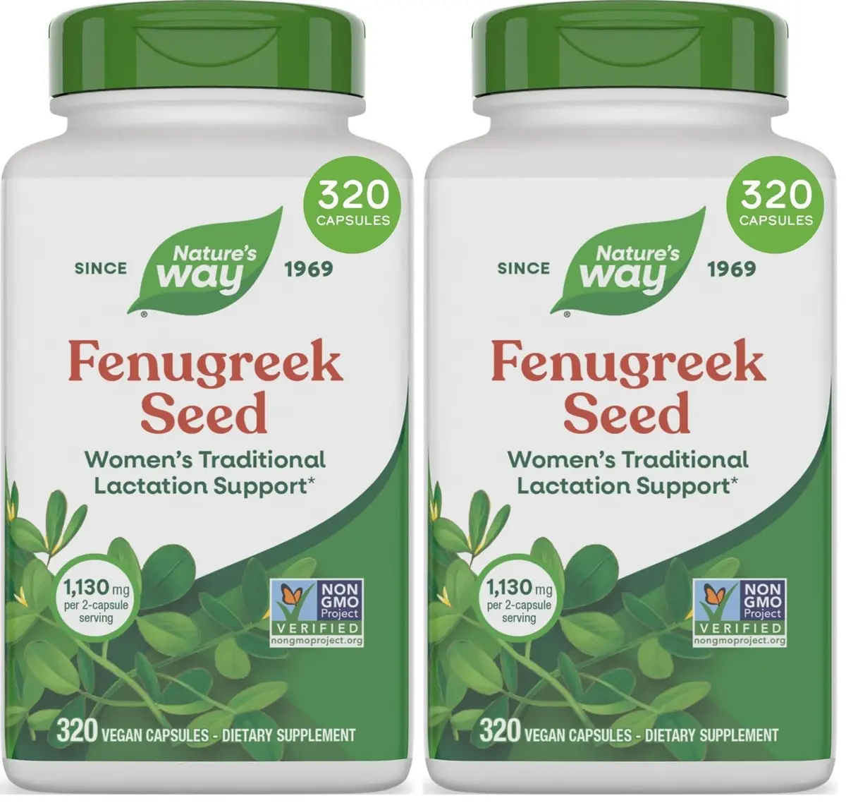 Nature's Way Fenugreek Seed Supplement, 640 Capsules | Traditional Lactation & Digestion Support - main product image