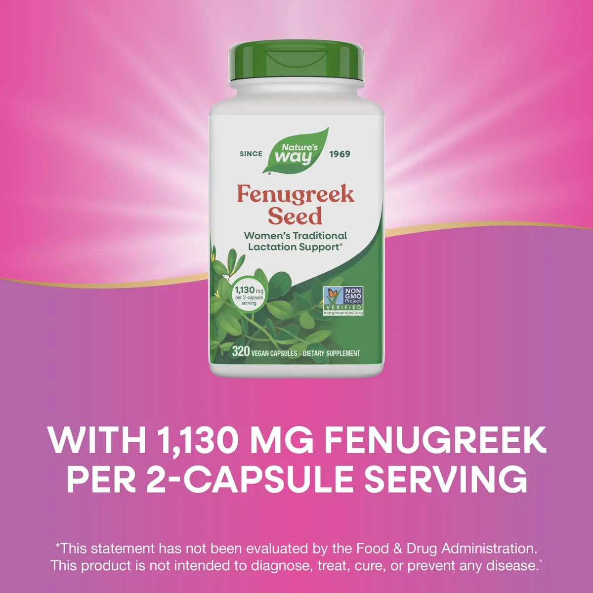 Nature's Way Fenugreek Seed Supplement, 640 Capsules | Traditional Lactation & Digestion Support - view 4