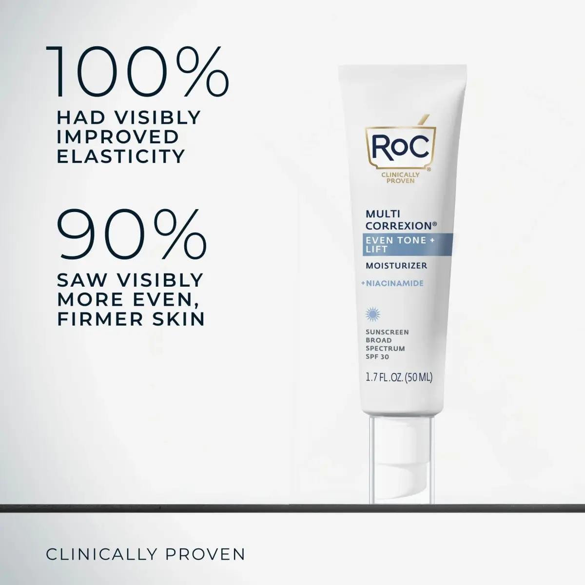 RoC Multi Correxion 5 in 1 Anti-Aging Daily Facial Moisturizer SPF 30 100ml (3.4 oz) | Hydrates, Brightens, Firms, Smooths Wrinkles - view 3