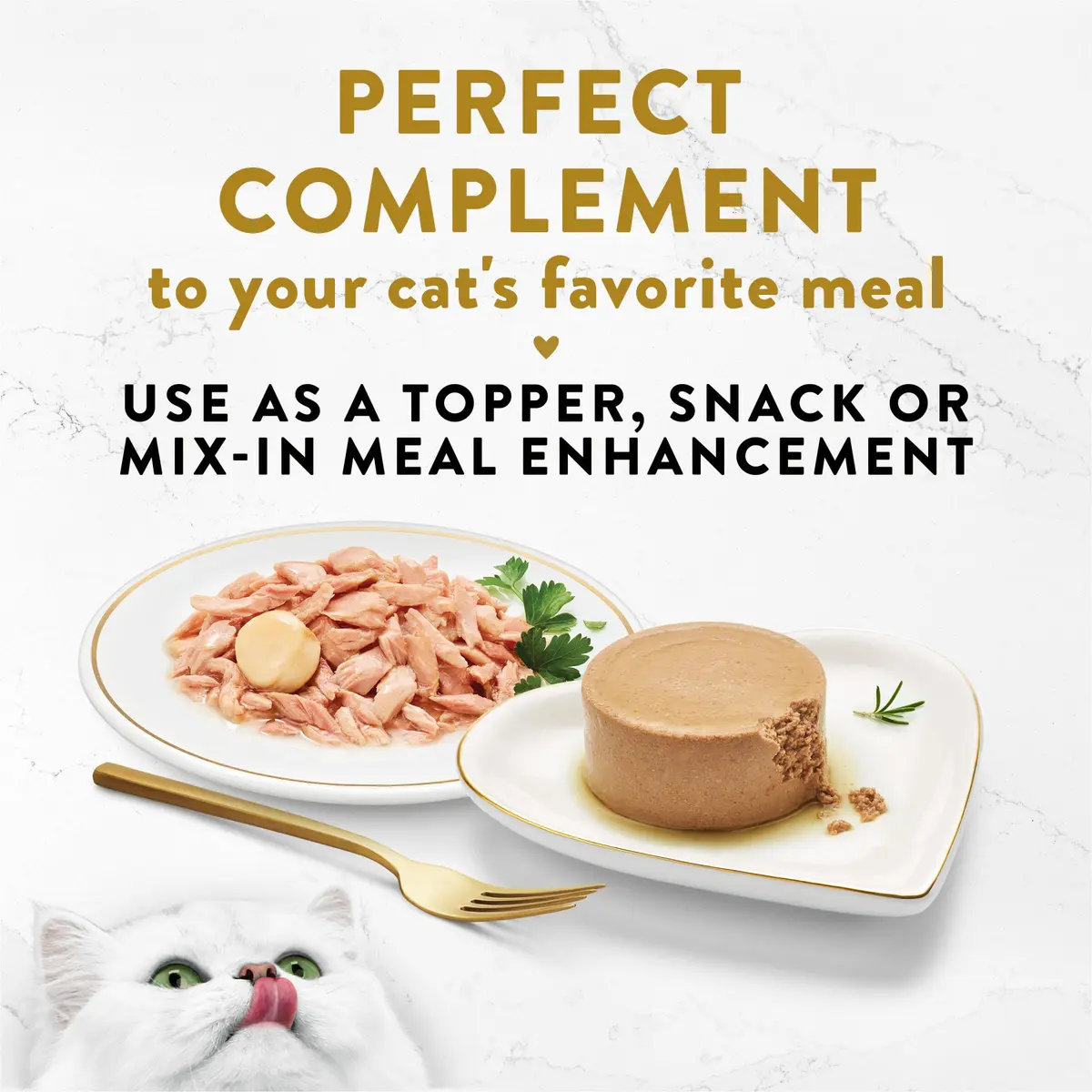 Fancy Feast Appetizers Light Meat Tuna & Scallop Cat Food Topper 1.1 oz Trays (Pack of 20) | Grain-Free Broth for Cats - view 4