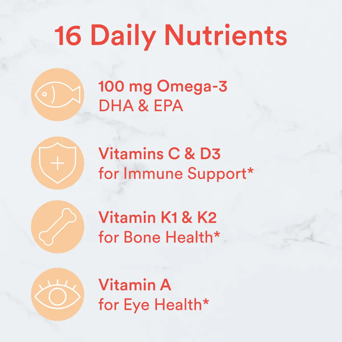 SmartyPants Kids Multivitamin Gummies with Omega 3 Fish Oil, Vitamin D3, C, B12, Zinc, 120 Count (2-Pack, 30 Day Supply) - view 4