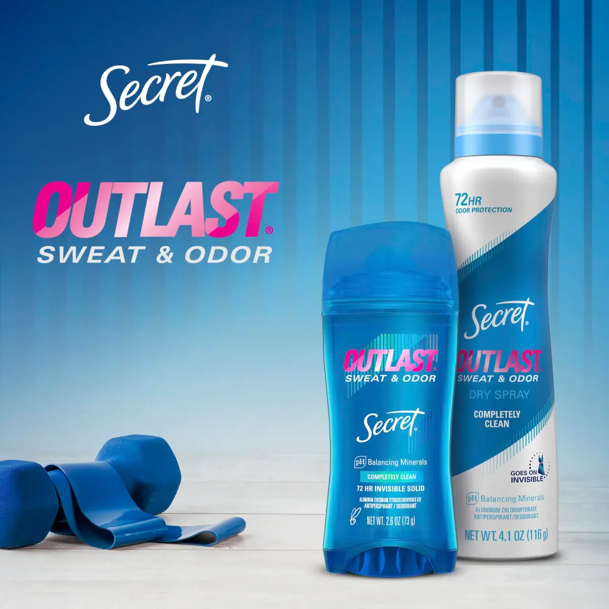 Secret Outlast Antiperspirant Deodorant for Women, 2.6 oz (74g) Gel | 72-Hour Sweat & Odor Protection - view 7
