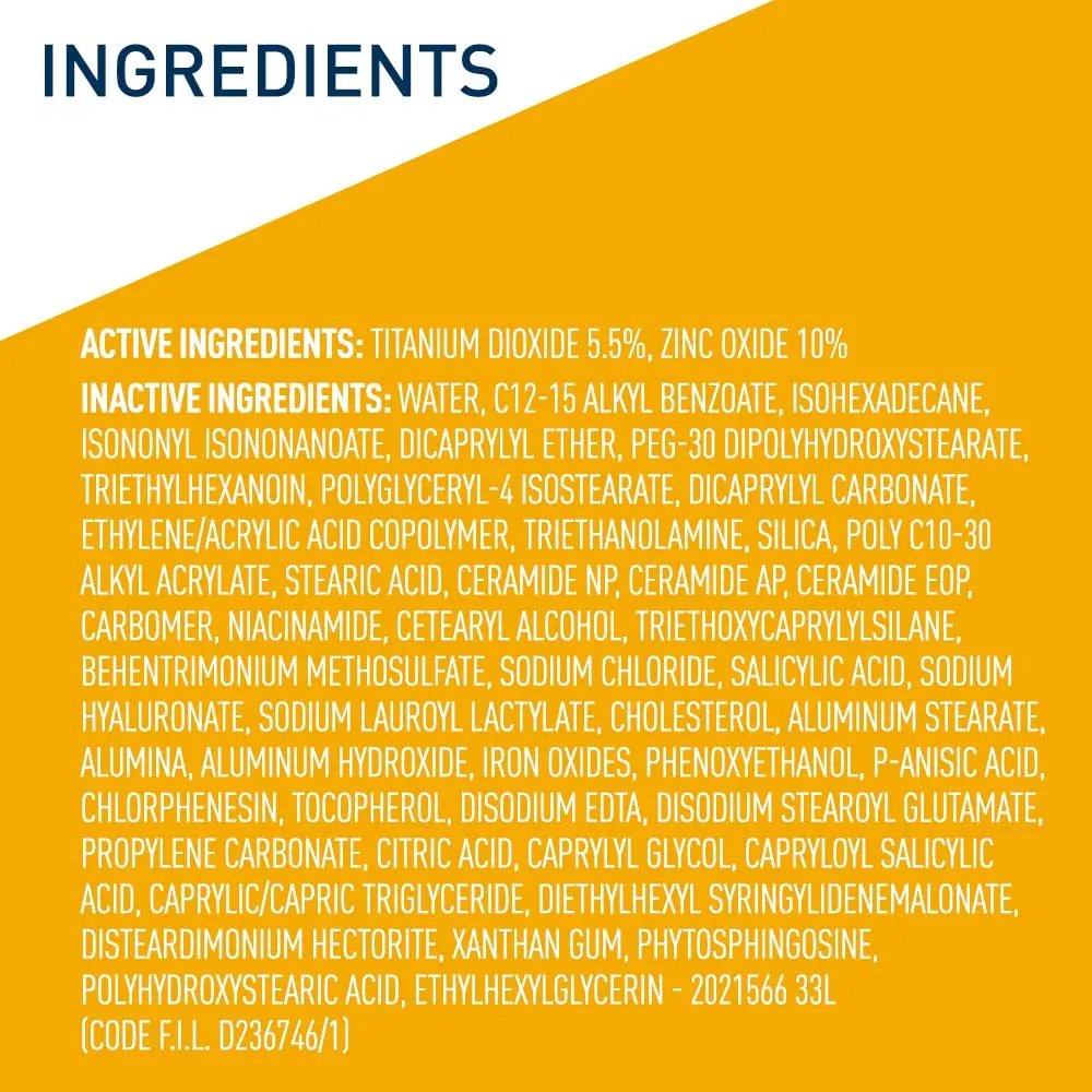 CeraVe Hydrating Mineral Sunscreen SPF 30 with Sheer Tint, Deep, 102ml (3.4 Fl Oz) | Dermatologist-Developed for Healthy Glow - view 8