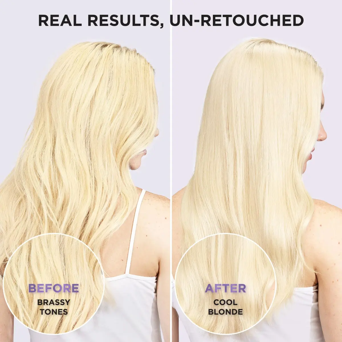 L'Oreal Paris EverPure Brass Toning Purple Conditioner 400ml (13.6 Fl Oz) | Sulfate-Free Toning for Blonde Hair - view 3