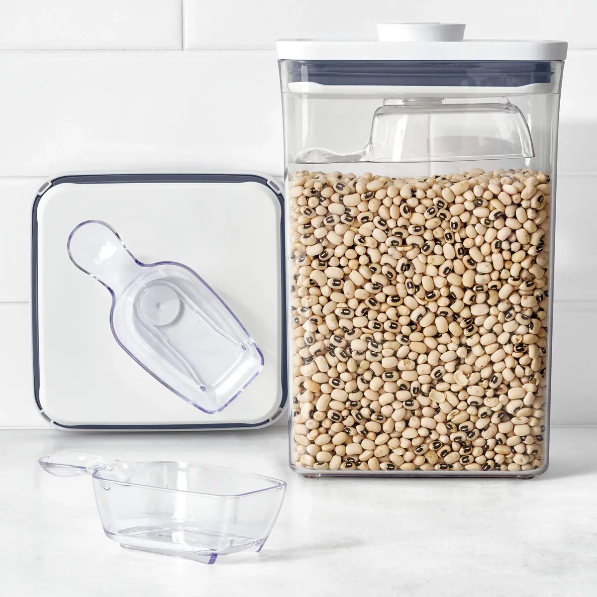 OXO Good Grips POP Container Accessories 3-Piece Scoop Set, 2-Pack | Perfect Fit for POP Containers - view 7