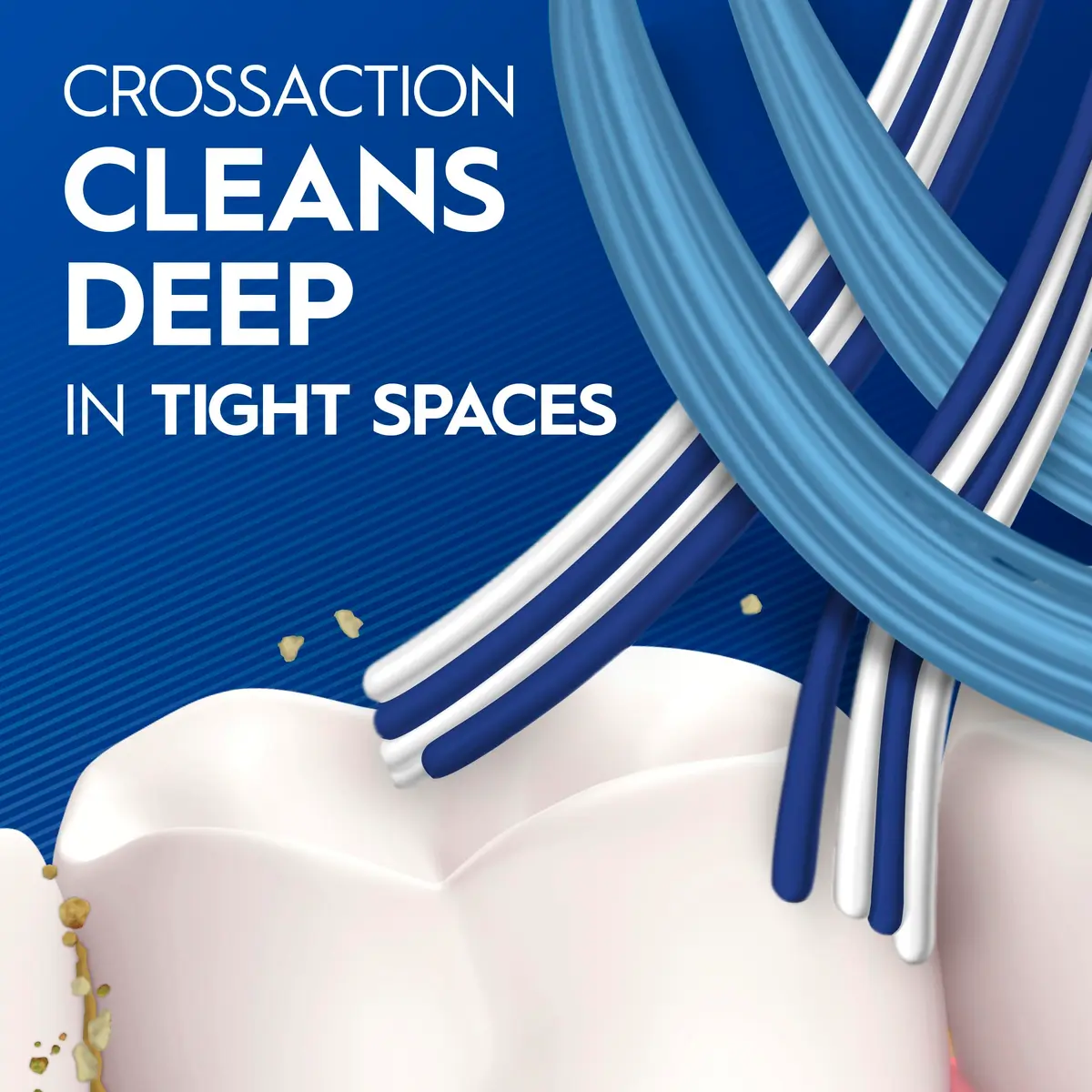 Oral-B Pro Clean Cross Action Toothbrushes 6 Count | Deep Plaque Removal (70-120c) - view 6