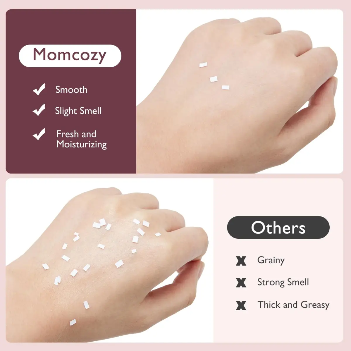 Momcozy Nipple Cream Safe for Breastfeeding, Lanolin-Free Nipple Balm 2.82 oz (Pack of 2) | Plant-Based Soothing Cream for Nursing Moms - view 4