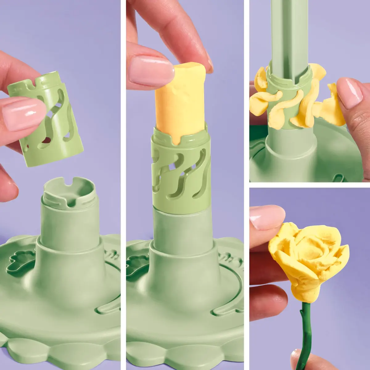Play-Doh Blooms Meadow Flower Bouquet Kit | DIY Floral Craft Set for Adults & Teens - view 5