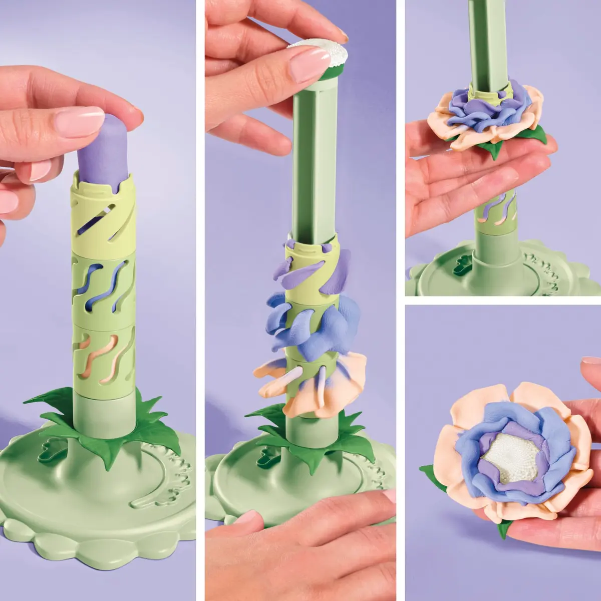 Play-Doh Blooms Meadow Flower Bouquet Kit | DIY Floral Craft Set for Adults & Teens - view 3