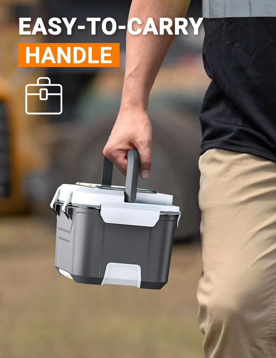 Docusvect Cordless Electric Lunch Box 1.5L | Schedule Heating for Adults - view 7