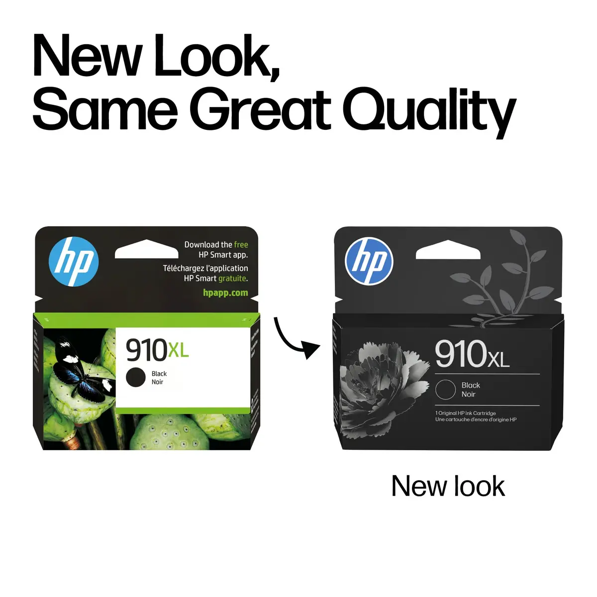 HP 910XL Black High-Yield Ink Cartridge 2-Pack | Fade-Resistant Documents & Brilliant Images - view 3
