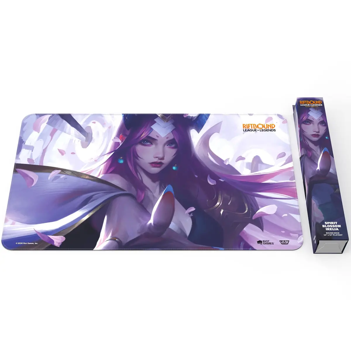 Riftbound: League of Legends Playmat: Irelia - Spiritforged 24x14 Neoprene Tabletop Accessory - view 3