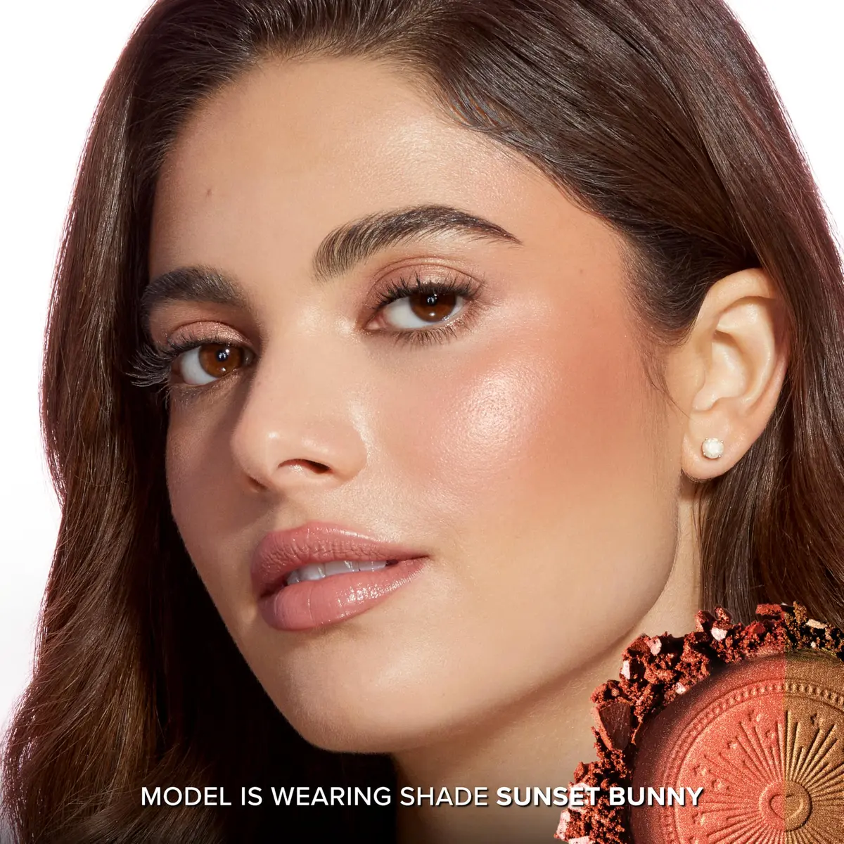 Too Faced Sun Bunny Blushing Bronzer 0.28 Oz | Dual-Shade Sheer, Luminous Bronzer with Pink Undertones - view 5