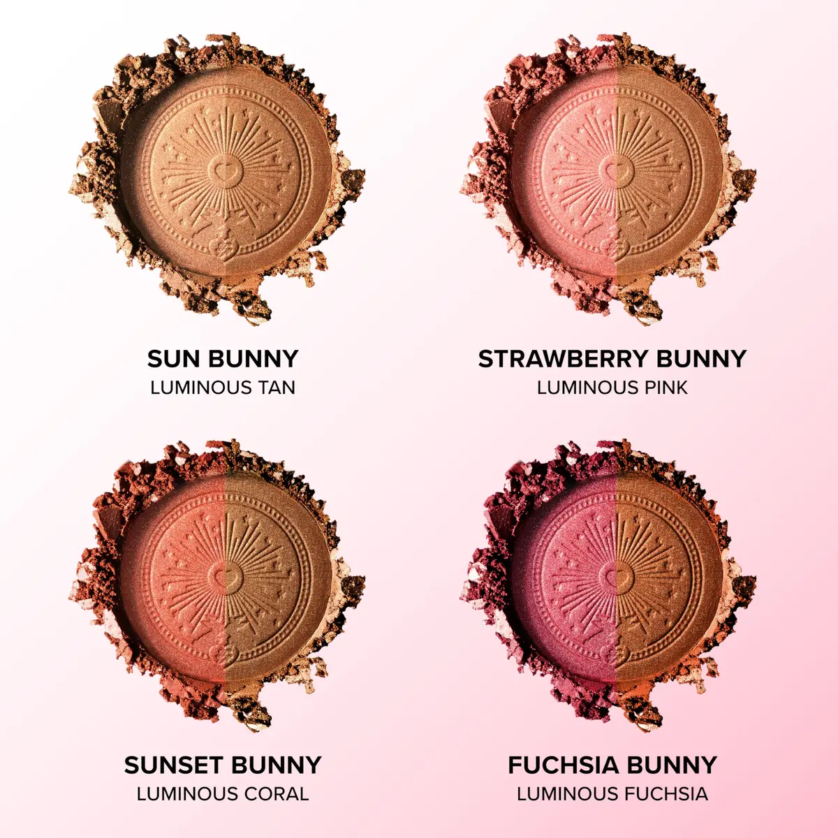 Too Faced Sun Bunny Blushing Bronzer 0.28 Oz | Dual-Shade Sheer, Luminous Bronzer with Pink Undertones - view 8