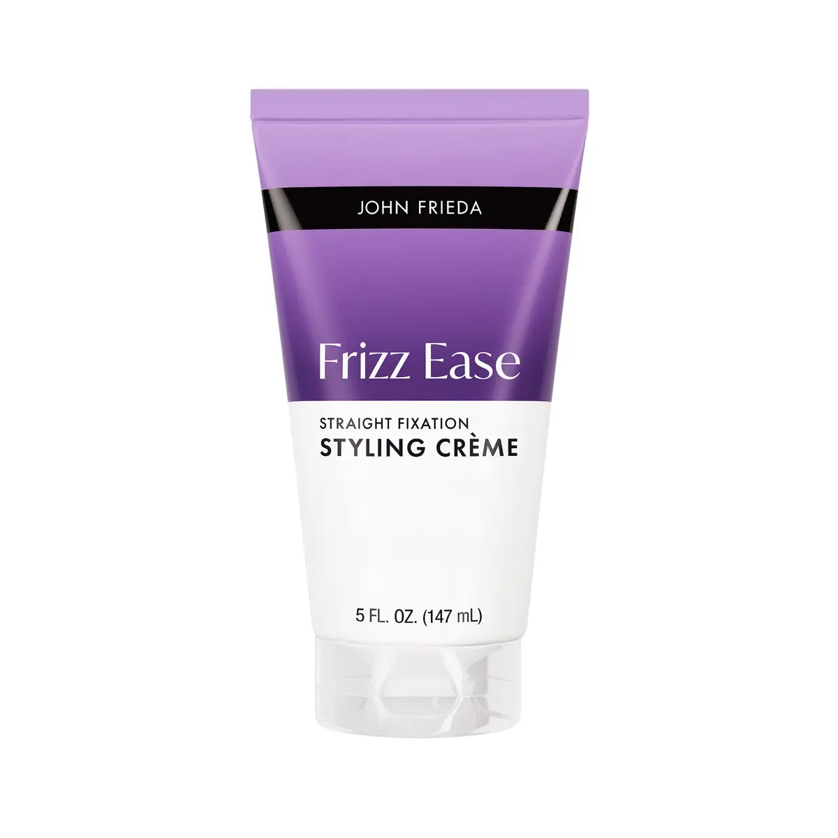 John Frieda Frizz Ease Straight Fixation Styling Creme 148ml (5 fl oz) | Anti-Frizz & Heat Protection - main product image
