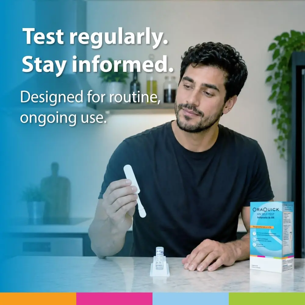 OraQuick HIV Self-Test, Oral Fluid, 6 Ct | Rapid, Lab-Quality Results in 20 Min, Discreet Home Use - view 6