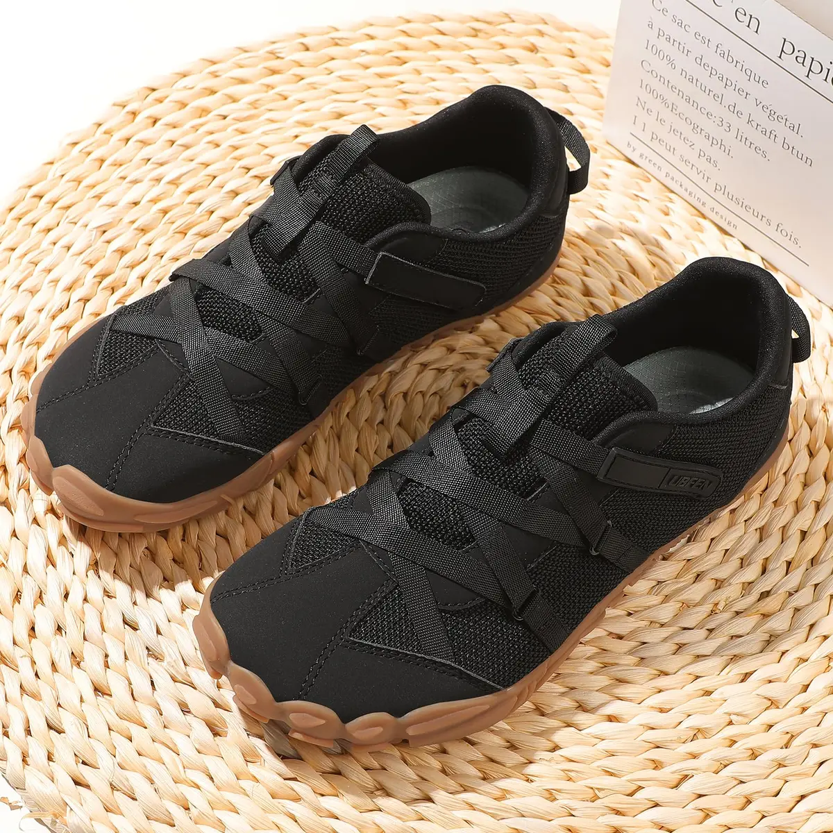 UBFEN Women's Barefoot Running Shoes Minimalist Wide Toe Box Zero Drop Sneakers 25.4cm (10in) | Natural Movement & All-Day Comfort - view 3