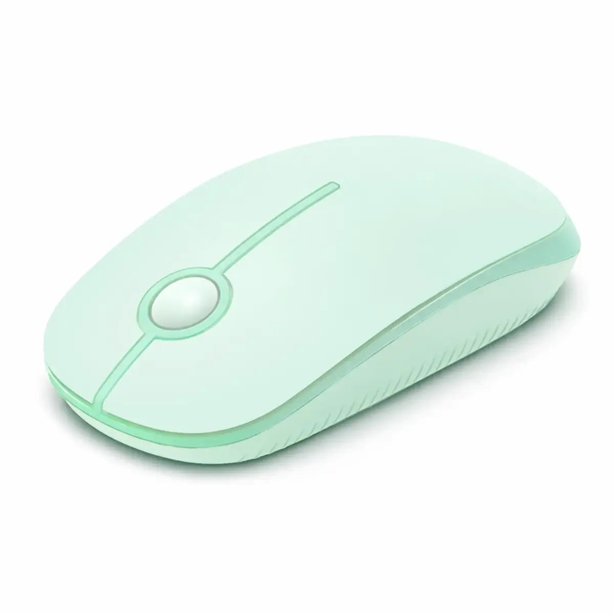 VssoPlor Wireless Mouse, 2.4G Slim Portable Computer Laptop Mouse with Nano Receiver, Light Green | Quiet Silent Optical Mice for Notebook, PC, Laptop, Computer - main product image
