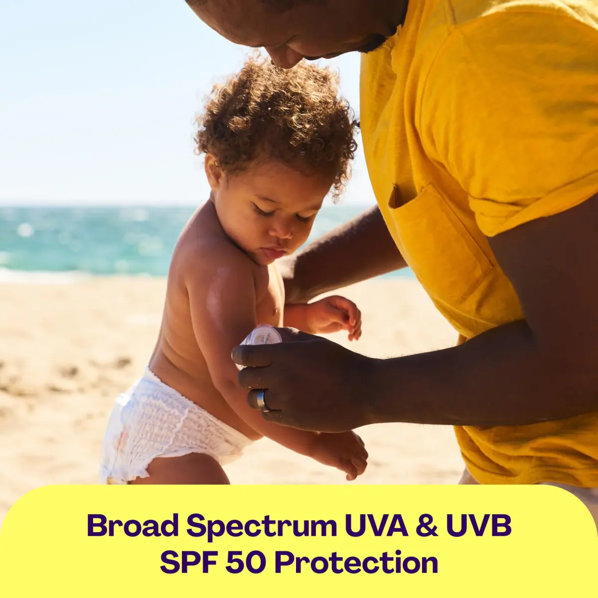 Hello Bello Baby Mineral Sunscreen Stick SPF 50 29.57ml (1oz) | Broad Spectrum UVA/UVB Protection - view 4