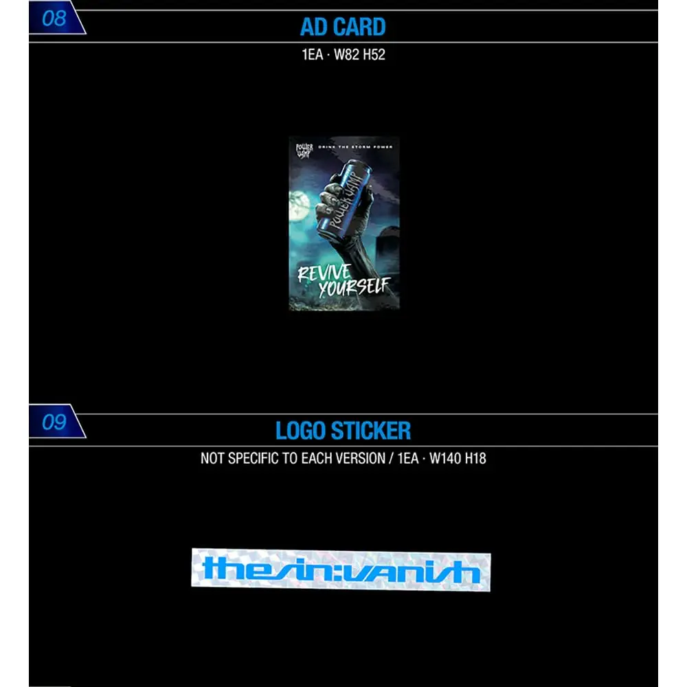 ENHYPEN THE SIN : VANISH (STORM Ver.) Mini Photobook Album 100 Pages | Includes 3 Extra Photocards Set - view 6