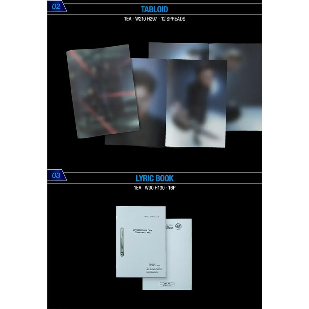 ENHYPEN THE SIN : VANISH (STORM Ver.) Mini Photobook Album 100 Pages | Includes 3 Extra Photocards Set - view 3