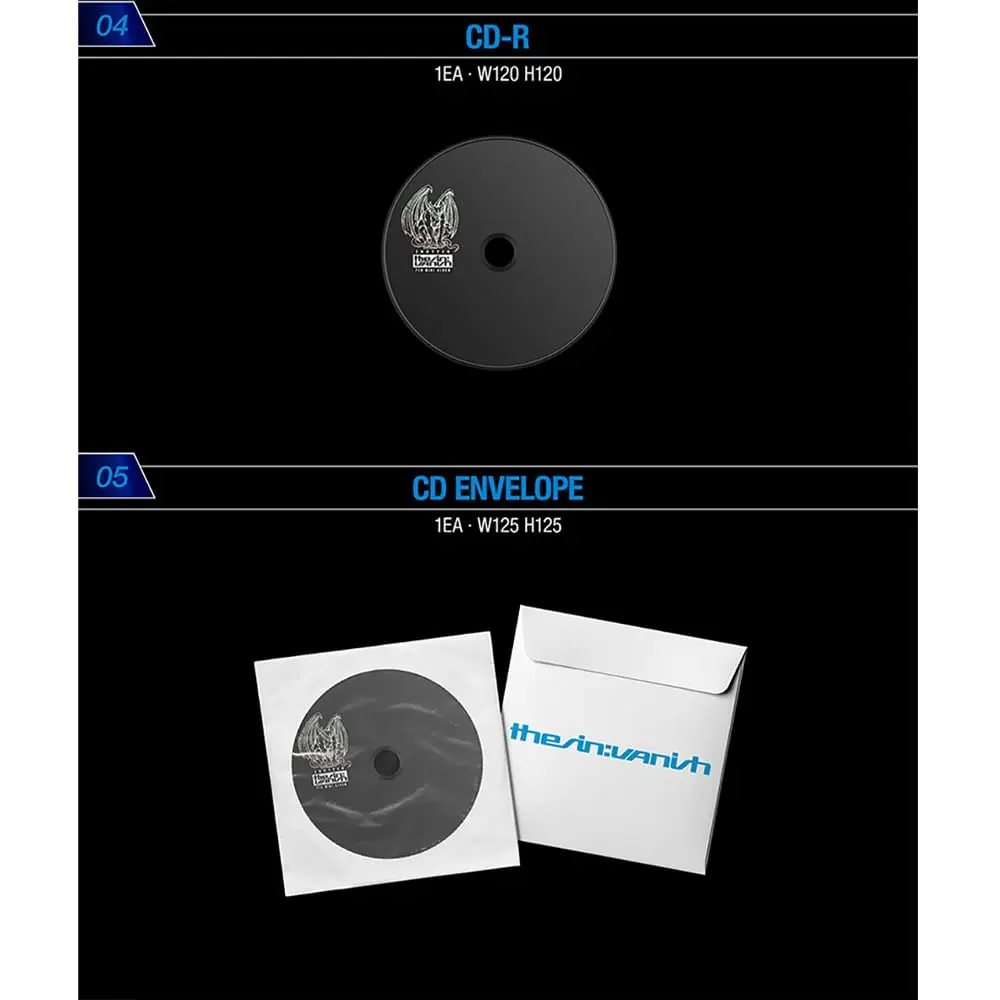 ENHYPEN THE SIN : VANISH (STORM Ver.) Mini Photobook Album 100 Pages | Includes 3 Extra Photocards Set - view 4