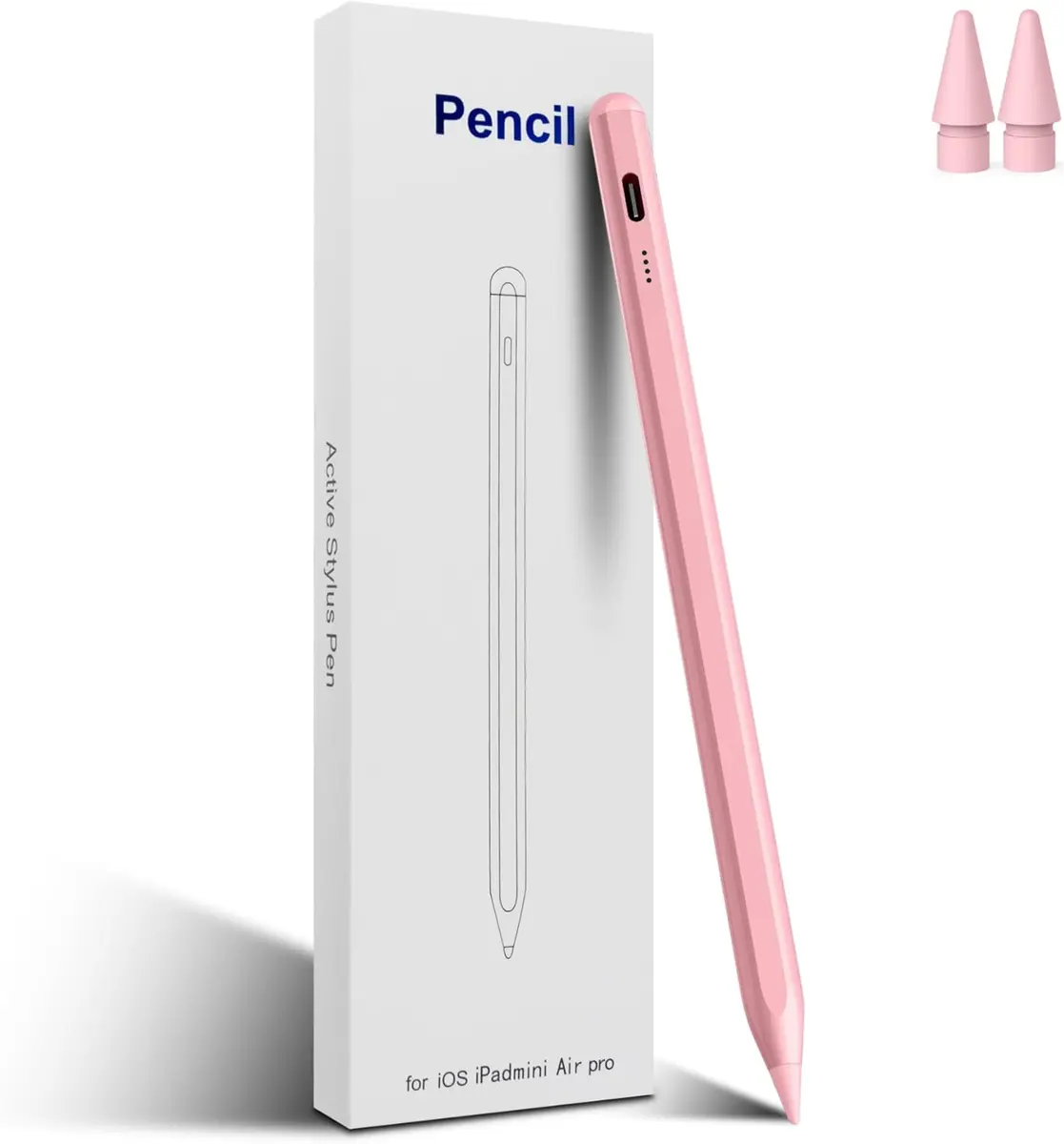 RKItE Stylus Pen for iPad 11th & 10th Gen | Fast Charge & Palm Rejection (70-120 chars) - main product image