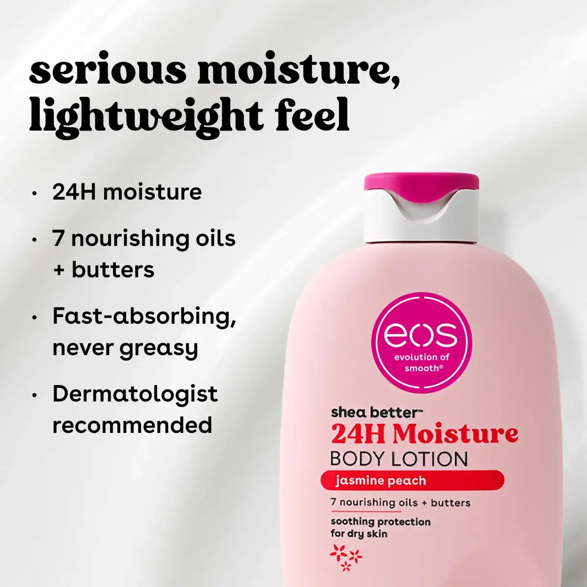 eos Jasmine Peach Body Wash, Mist & Lotion Set | Hydrating Skin Care Layering - view 5