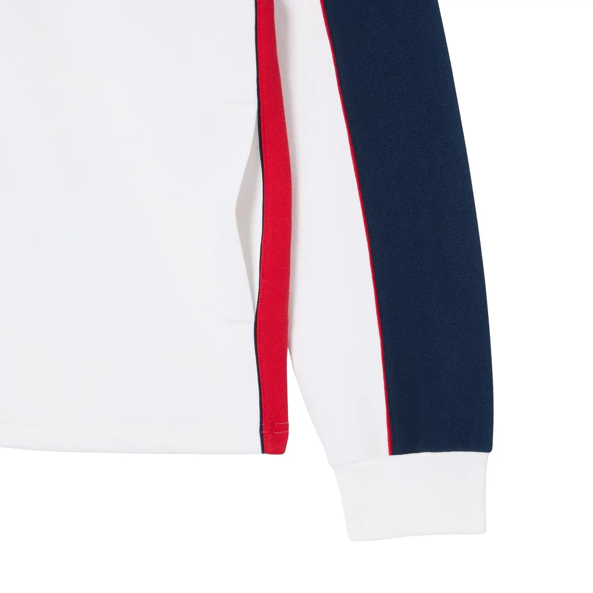 Lacoste Unisex French Tennis Team Ceremony Jacket, Navy Blue/White/Red, X-Large | Modern Color-Blocking with Official French Tennis Details - view 5